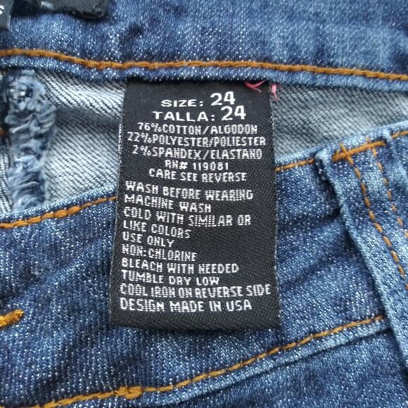 Jack David Blue Boot Cut Jeans Plus Size 24 - Picture 8 of 9